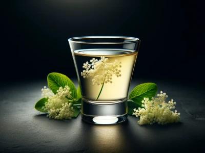 Elderflower cordial